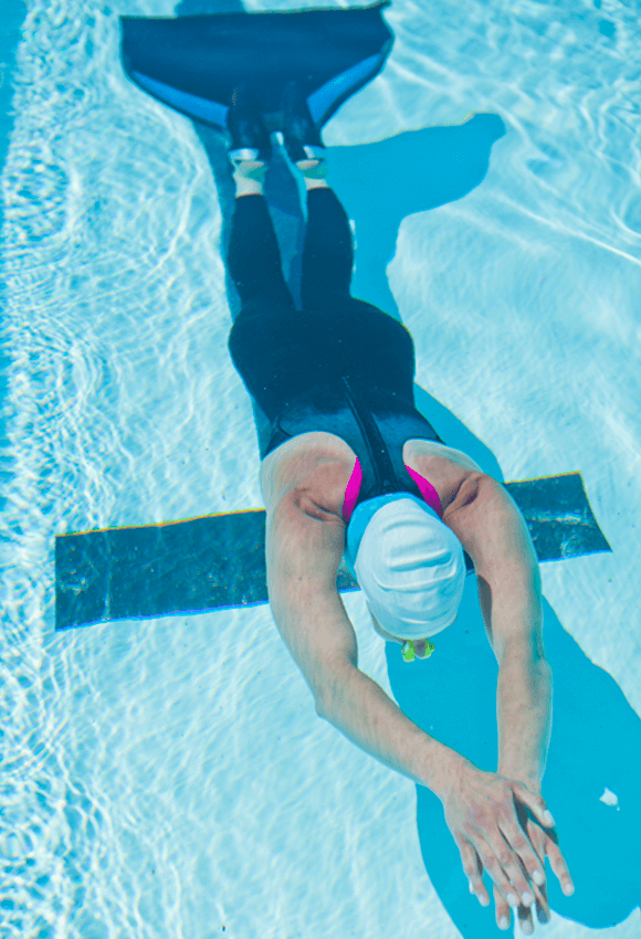 équipement pour se perfectionner en natation